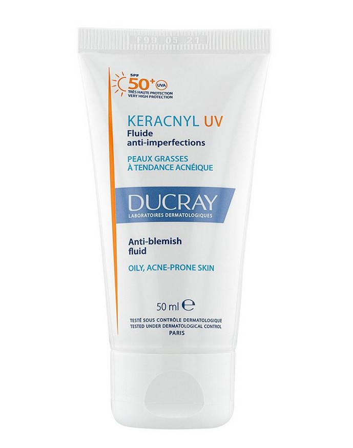 Ducray Keracnyl UV SPF 50+ Fluide Anti-Imperfection 50ml